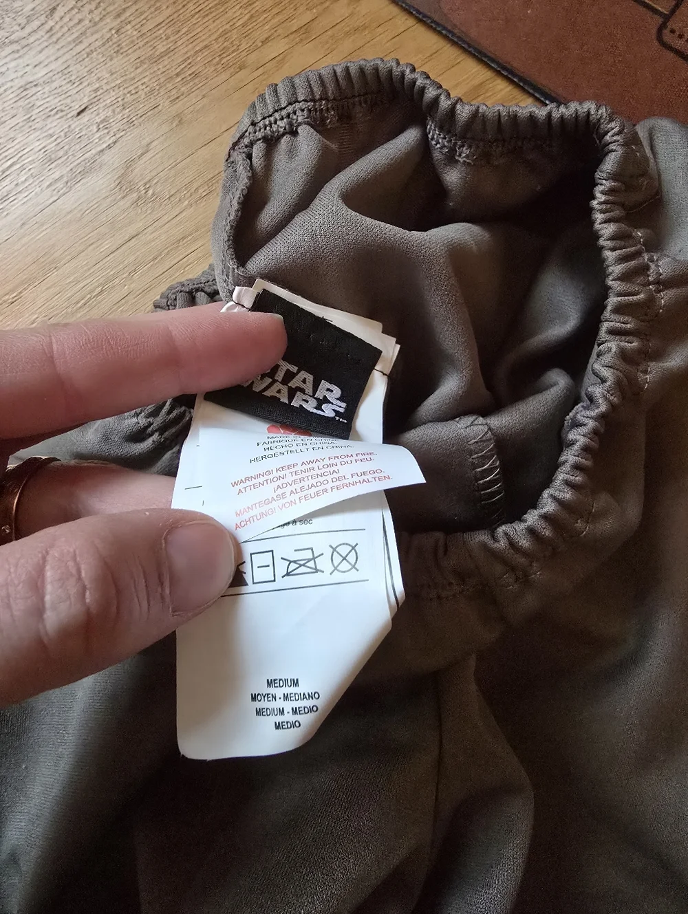 Star Wars Rey Costume Sz M - Picture 5 of 7